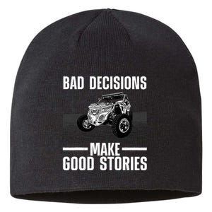 Cute Sxs Art For Utv Off Road Vehicle Sxs Lover Sustainable Beanie