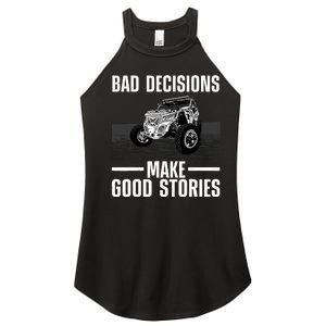 Cute Sxs Art For Utv Off Road Vehicle Sxs Lover Women's Perfect Tri Rocker Tank