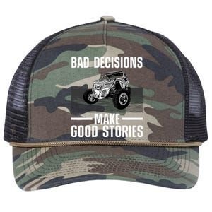 Cute Sxs Art For Utv Off Road Vehicle Sxs Lover Retro Rope Trucker Hat Cap