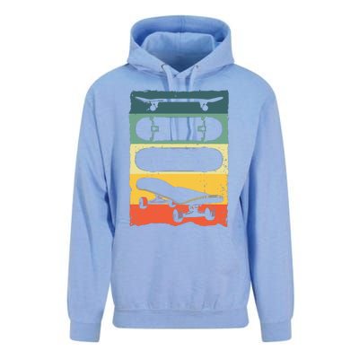 Cool Skateboard Art For Women Skateboarding Skateboarder Unisex Surf Hoodie