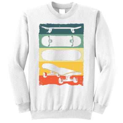 Cool Skateboard Art For Women Skateboarding Skateboarder Sweatshirt