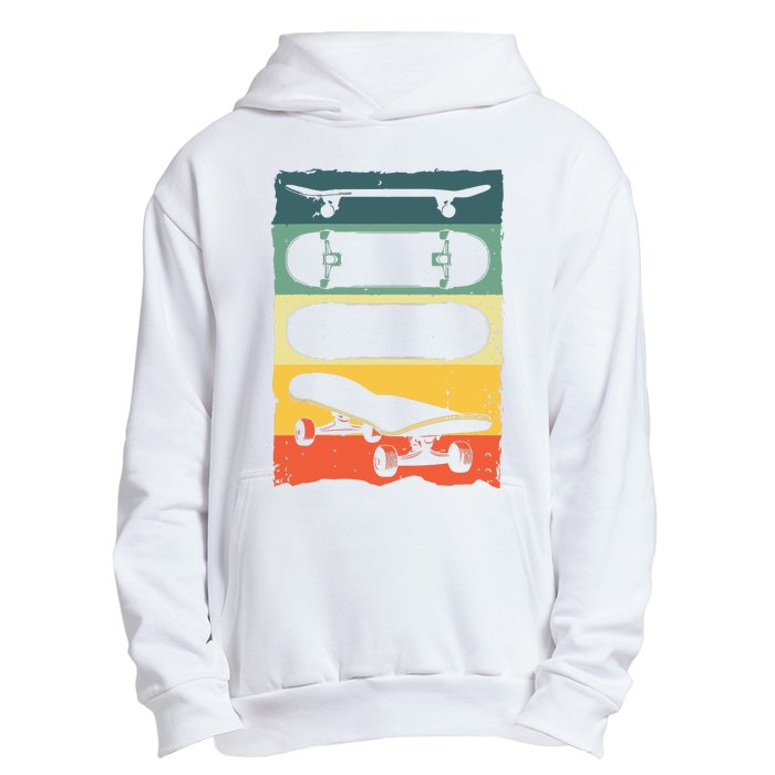 Cool Skateboard Art For Women Skateboarding Skateboarder Urban Pullover Hoodie