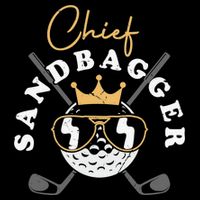 Chief Sandbagger Artwork For A Golf Club Impact Tech Backpack