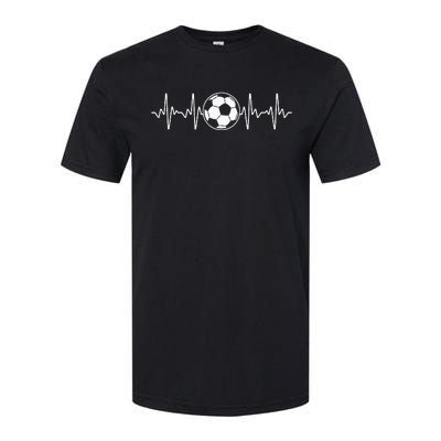 Cool Soccer Art For Goalie ball soccer player Softstyle CVC T-Shirt