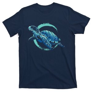 Cute Sea Animal Lover Ocean Pet Owner Gift Aquarium Turtle T-Shirt