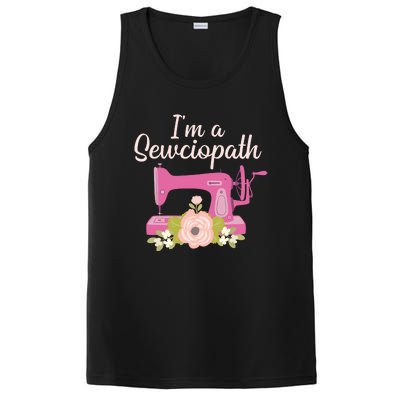 Cool Sewing Art For Women Grandma Seamstress Tailor Quilting PosiCharge Competitor Tank