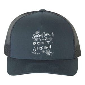 Christmas Snowflakes Are Like From Heaven Christmas Gift Yupoong Adult 5-Panel Trucker Hat