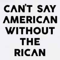 CanT Say American Without The Rican Sustainable Bucket Hat