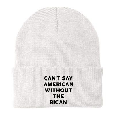 CanT Say American Without The Rican Beanie