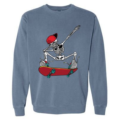 Cool Skateboarding Art For Women Skateboard Skateboarder Garment-Dyed Sweatshirt