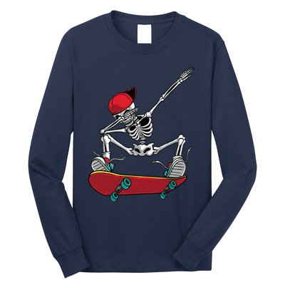 Cool Skateboarding Art For Women Skateboard Skateboarder Long Sleeve Shirt