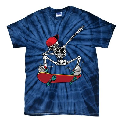 Cool Skateboarding Art For Women Skateboard Skateboarder Tie-Dye T-Shirt