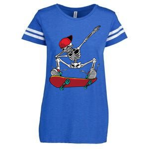 Cool Skateboarding Art For Women Skateboard Skateboarder Enza Ladies Jersey Football T-Shirt