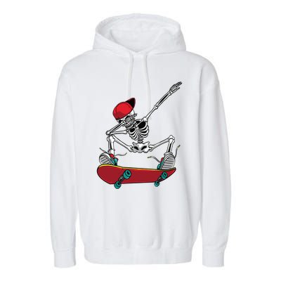 Cool Skateboarding Art For Women Skateboard Skateboarder Garment-Dyed Fleece Hoodie