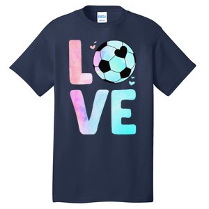 Cool Soccer Art Themed Soccer Player Tall T-Shirt