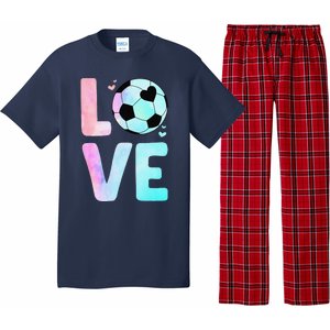 Cool Soccer Art Themed Soccer Player Pajama Set