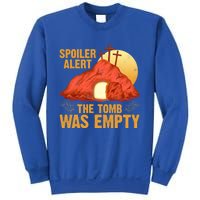 Christian Spoiler Alert Tomb Was Empty Easter Gift Sweatshirt