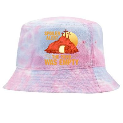 Christian Spoiler Alert Tomb Was Empty Easter Gift Tie-Dyed Bucket Hat