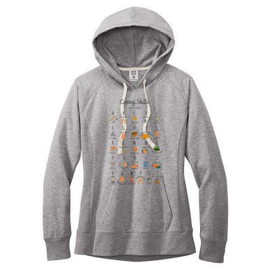 Coping Skills Alphabet Mental Health Awareness Women's Fleece Hoodie