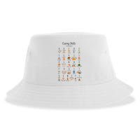 Coping Skills Alphabet Mental Health Awareness Sustainable Bucket Hat