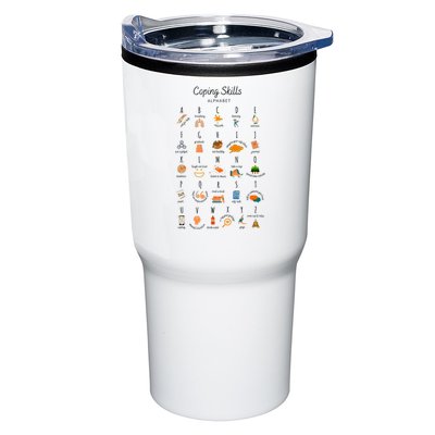 Coping Skills Alphabet Mental Health Awareness Tumbler