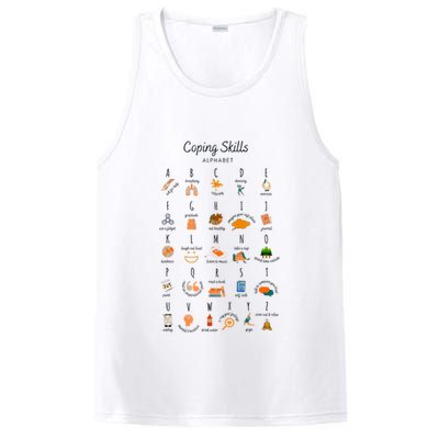 Coping Skills Alphabet Mental Health Awareness PosiCharge Competitor Tank