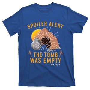 Christian Spoiler Alert Tomb Was Empty Easter Gift T-Shirt