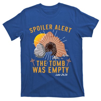 Christian Spoiler Alert Tomb Was Empty Easter Gift T-Shirt