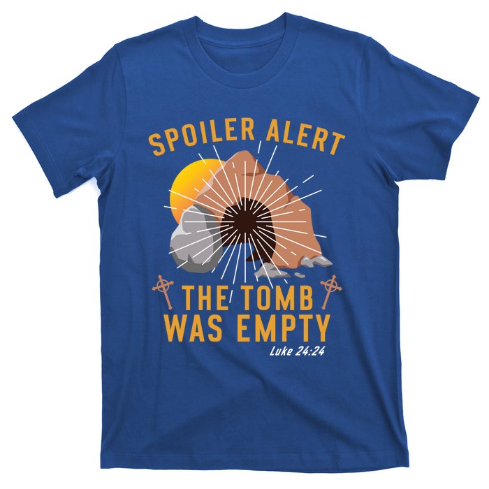 Christian Spoiler Alert Tomb Was Empty Easter Gift T-Shirt