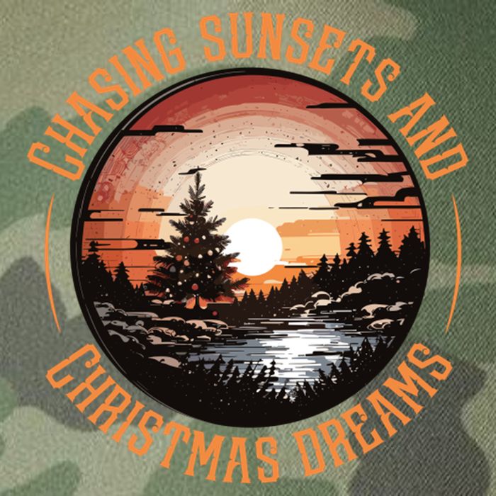Chasing Sunsets And Christmas Dreams Legacy Tie Dye Trucker Hat