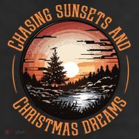 Chasing Sunsets And Christmas Dreams 11oz C Handle Ceramic Mug