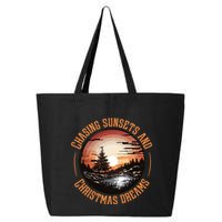 Chasing Sunsets And Christmas Dreams 25L Jumbo Tote