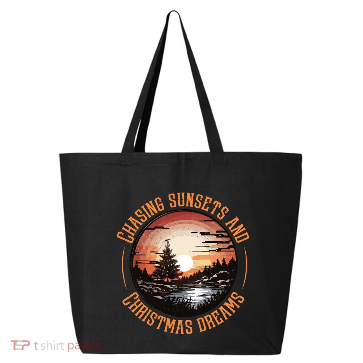 Chasing Sunsets And Christmas Dreams 25L Jumbo Tote