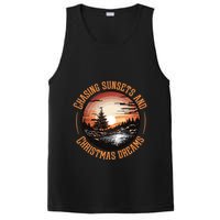 Chasing Sunsets And Christmas Dreams PosiCharge Competitor Tank