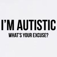 Cool Sarcastic Autism Gift I'm Autistic What's Your Excuse Garment-Dyed Sweatshirt