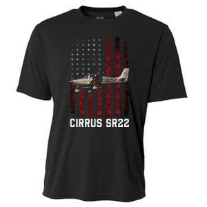 Cirrus Sr22 Aircraft Cooling Performance Crew T-Shirt