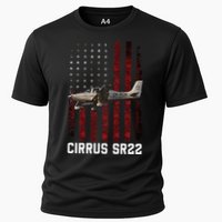Cirrus Sr22 Aircraft Cooling Performance Crew T-Shirt