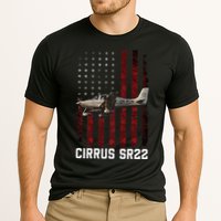Cirrus Sr22 Aircraft Cooling Performance Crew T-Shirt