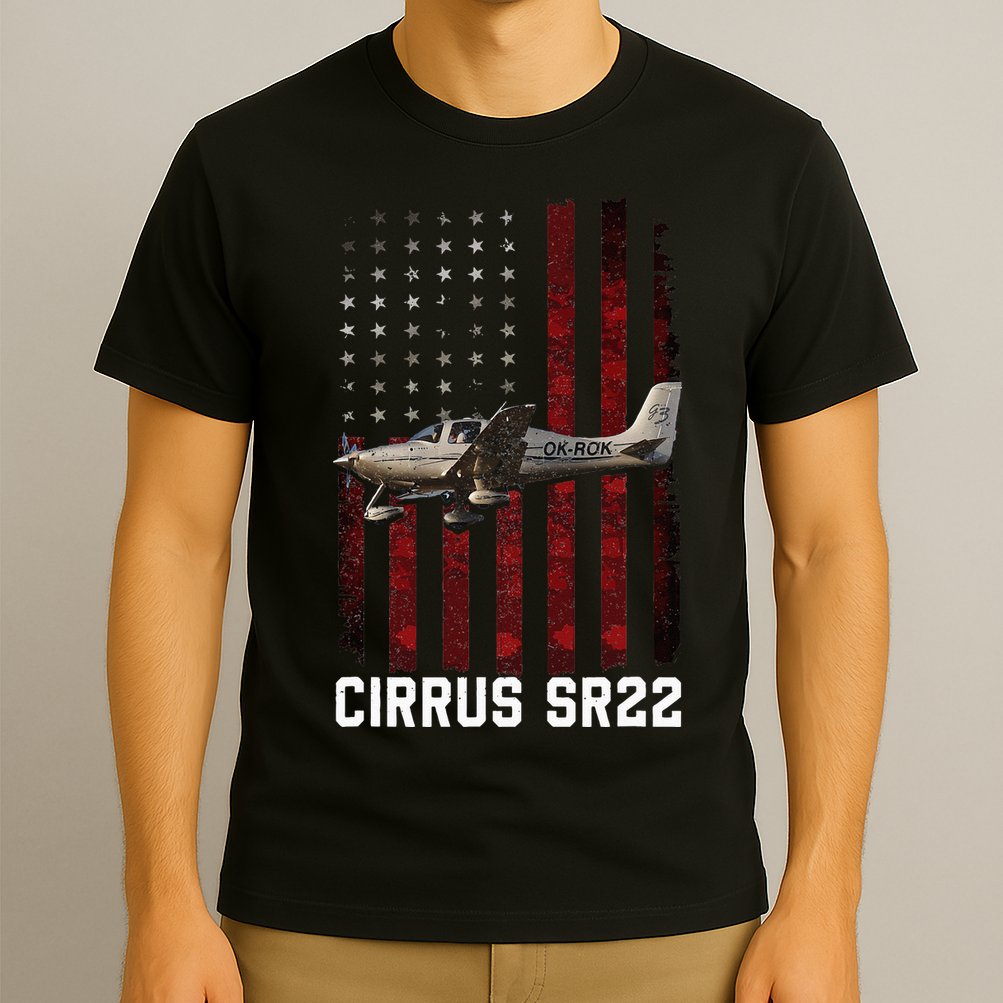 Cirrus Sr22 Aircraft T-Shirt