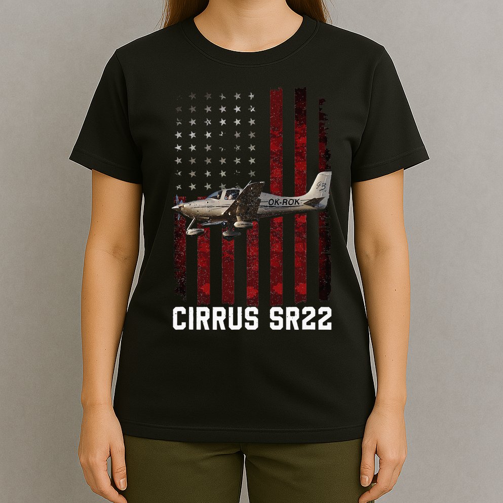 Cirrus Sr22 Aircraft T-Shirt