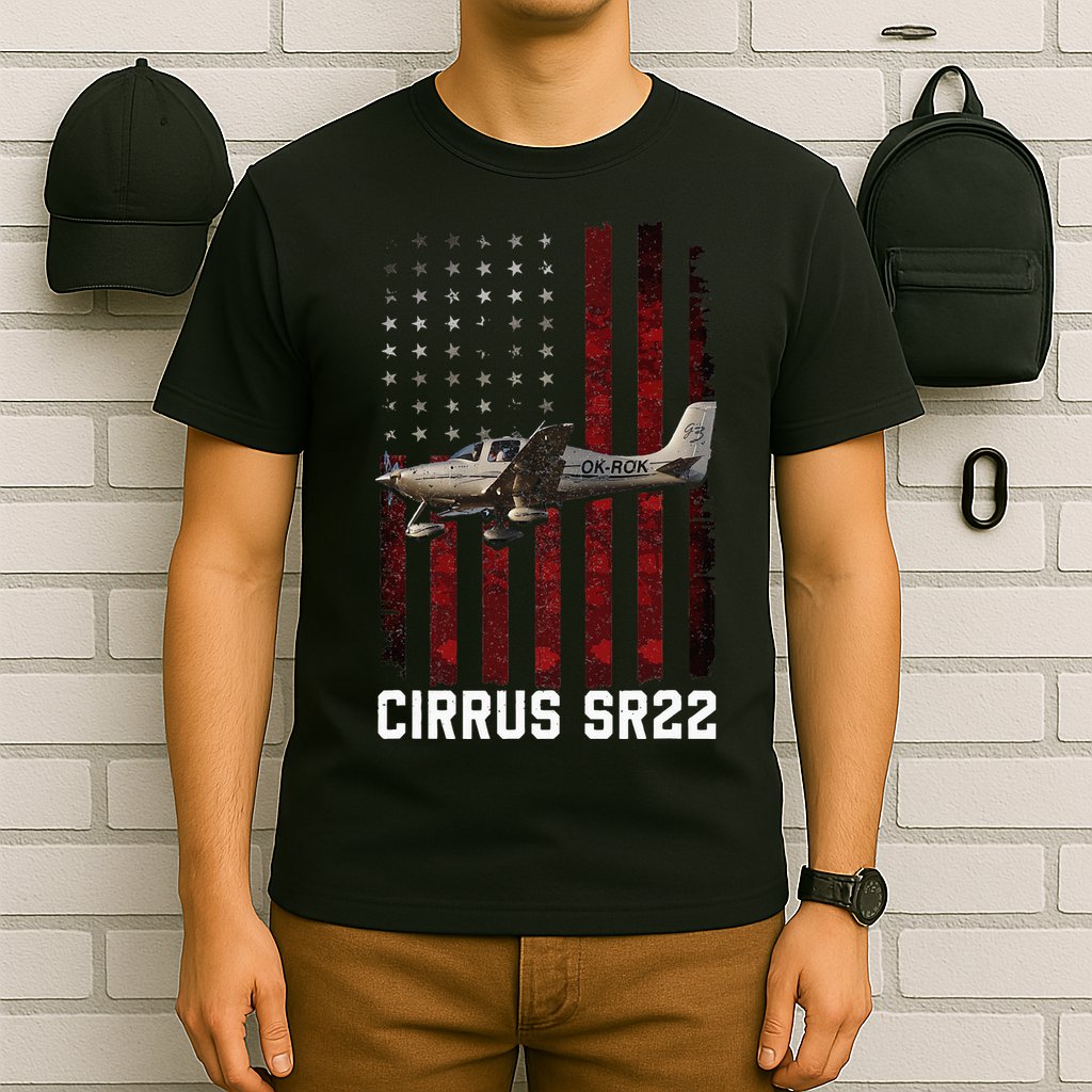 Cirrus Sr22 Aircraft T-Shirt
