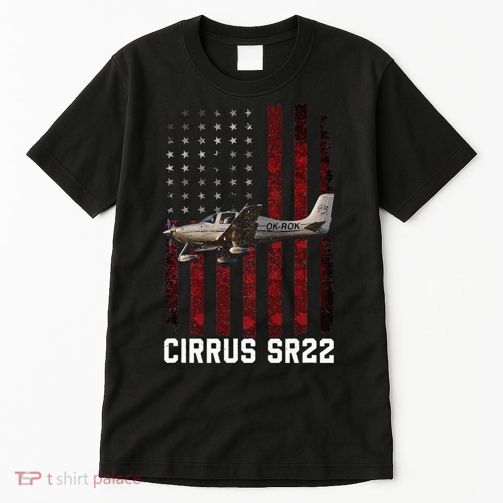 Cirrus Sr22 Aircraft Tall T-Shirt