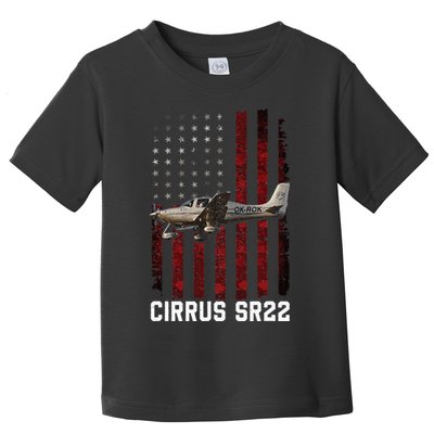 Cirrus Sr22 Aircraft Toddler T-Shirt