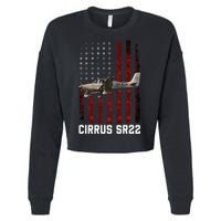 Cirrus Sr22 Aircraft Cropped Pullover Crew