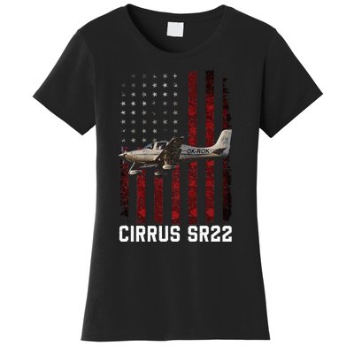 Cirrus Sr22 Aircraft Women's T-Shirt