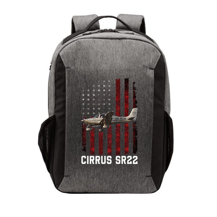 Cirrus Sr22 Aircraft Vector Backpack