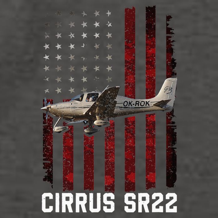 Cirrus Sr22 Aircraft Vector Backpack