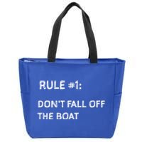 Cruise Ship Accessories Meaningful Gift Do Not Fall Off Boat Cruise Gift Zip Tote Bag