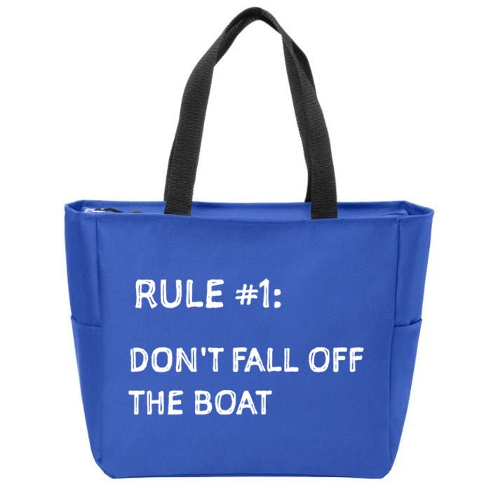 Cruise Ship Accessories Meaningful Gift Do Not Fall Off Boat Cruise Gift Zip Tote Bag