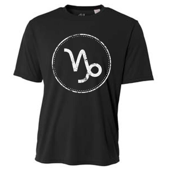 Capricorn Sign – Astrology Zodiac Cooling Performance Crew T-Shirt